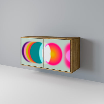 SYMPHONY OF COLORS 2-Door Sideboard in Oak Effect