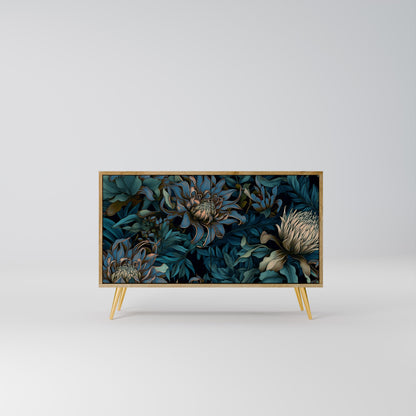 TWILIGHT BLOOM 2-Door Sideboard in Oak Effect