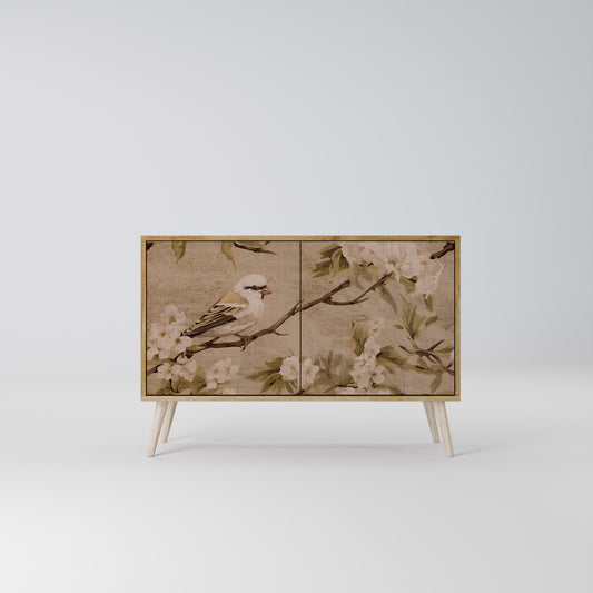PETAL DISTINGUISH 2-Door Sideboard in Oak Effect