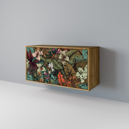 BOTANICAL EMERGENCE 2-Door Sideboard in Oak Effect