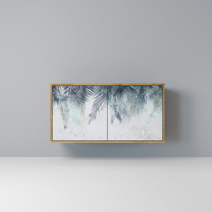 Credenza PALM VEIL a 2 ante in effetto rovere