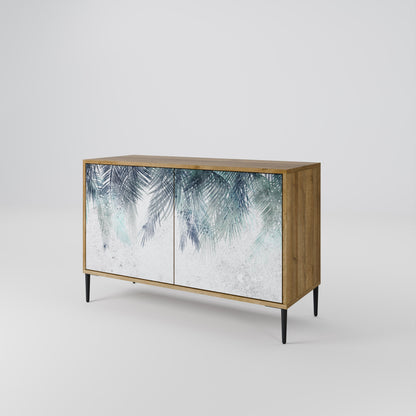Credenza PALM VEIL a 2 ante in effetto rovere