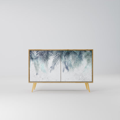 Credenza PALM VEIL a 2 ante in effetto rovere