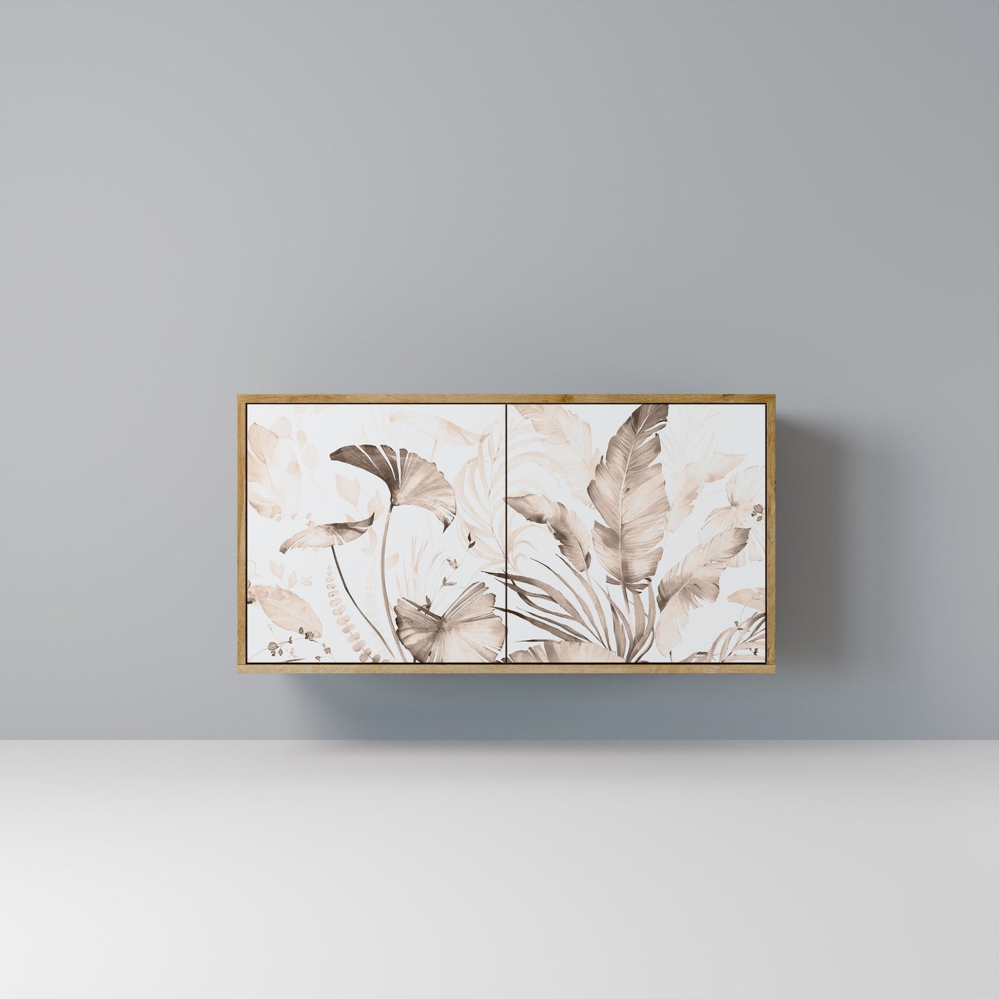 Credenza WILD TENDERNESS a 2 ante in effetto rovere
