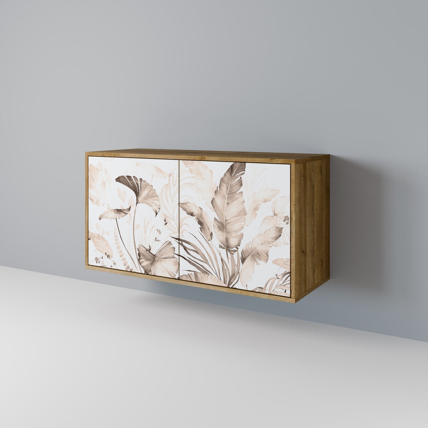 Credenza WILD TENDERNESS a 2 ante in effetto rovere