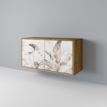 Credenza WILD TENDERNESS a 2 ante in effetto rovere