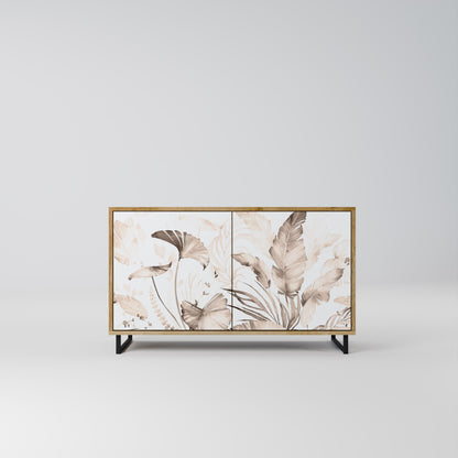 Credenza WILD TENDERNESS a 2 ante in effetto rovere