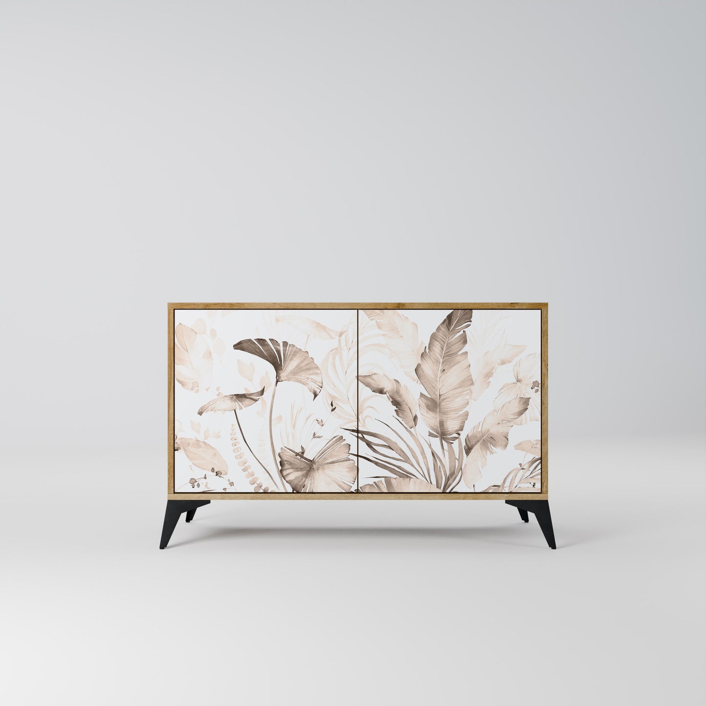 Credenza WILD TENDERNESS a 2 ante in effetto rovere