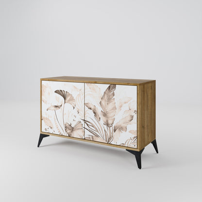 Credenza WILD TENDERNESS a 2 ante in effetto rovere