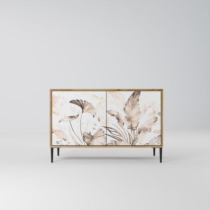 Credenza WILD TENDERNESS a 2 ante in effetto rovere