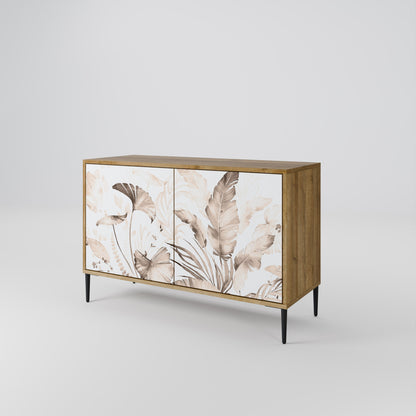 Credenza WILD TENDERNESS a 2 ante in effetto rovere