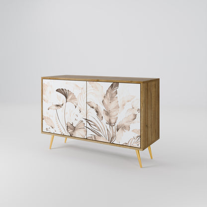 Credenza WILD TENDERNESS a 2 ante in effetto rovere