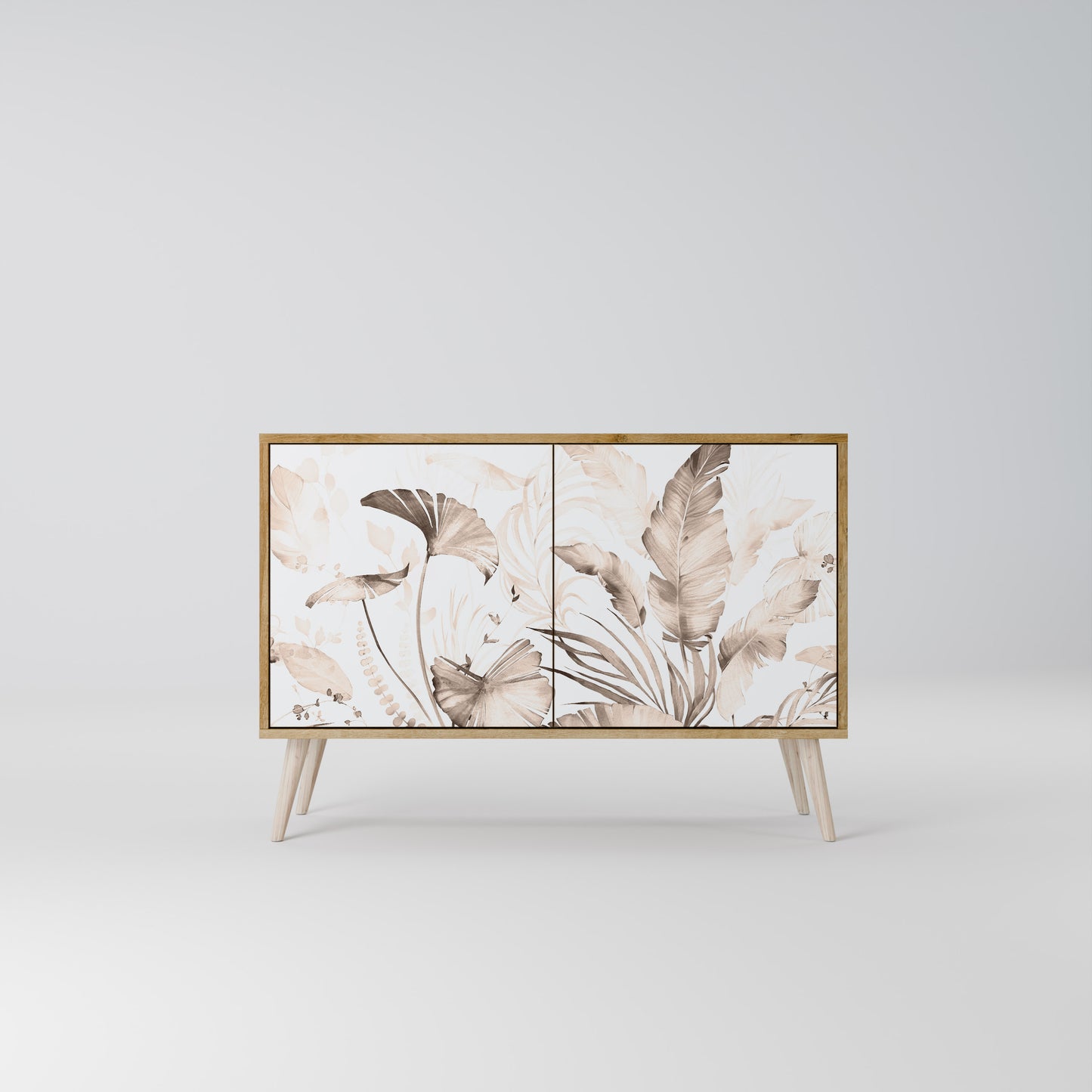 Credenza WILD TENDERNESS a 2 ante in effetto rovere