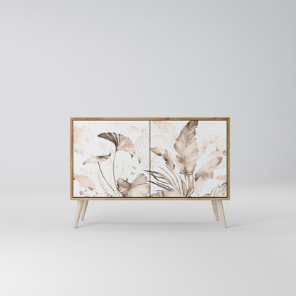 Credenza WILD TENDERNESS a 2 ante in effetto rovere
