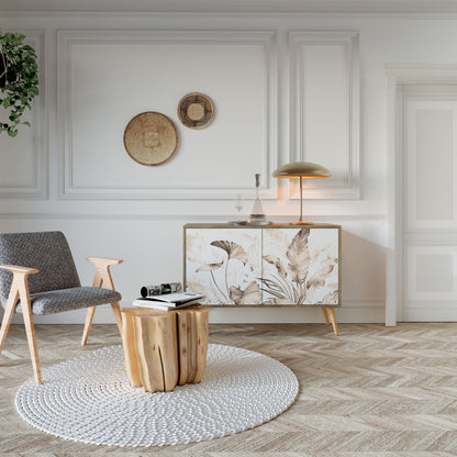 Credenza WILD TENDERNESS a 2 ante in effetto rovere