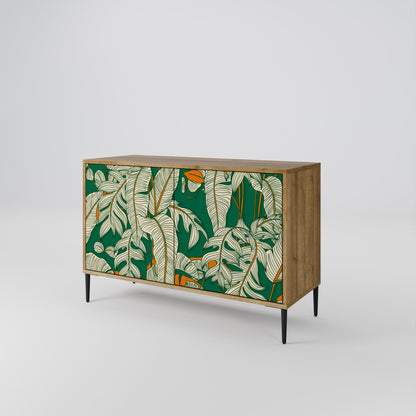 Credenza a 2 ante VERDANT PLEASURES in effetto rovere