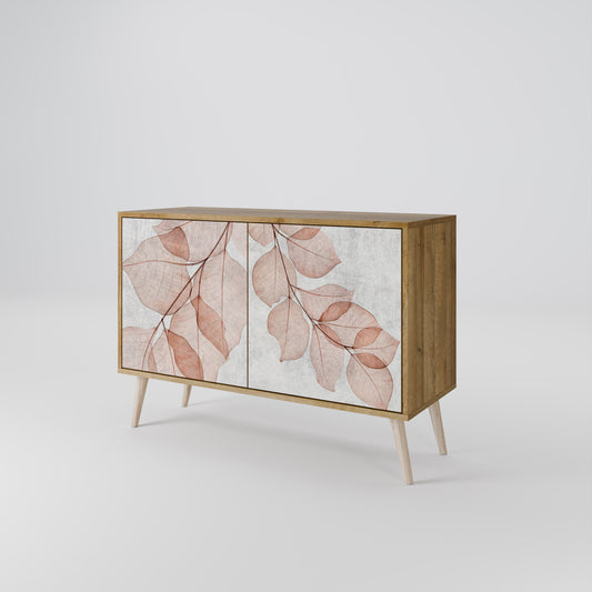 AUTUMN FRAGILITY 2-Door Sideboard in Oak Effect