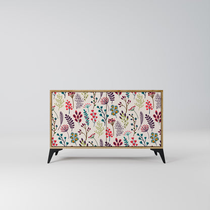 Credenza a 2 ante AUTUMN SUNDRIES in effetto rovere