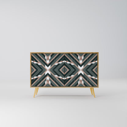 DIMENSION DELIGHTS 2-Door Sideboard in Oak Effect