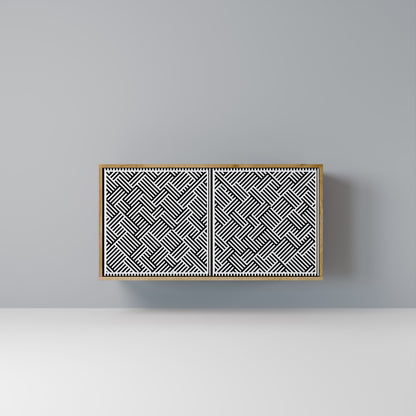TEMPORARY SEQUENCE 2-Door Sideboard in Oak Effect