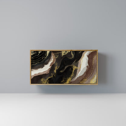 Credenza a 2 ante GOLD DUST in effetto rovere