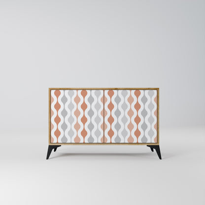 HAZY NOSTALGIA 2-Door Sideboard in Oak Effect