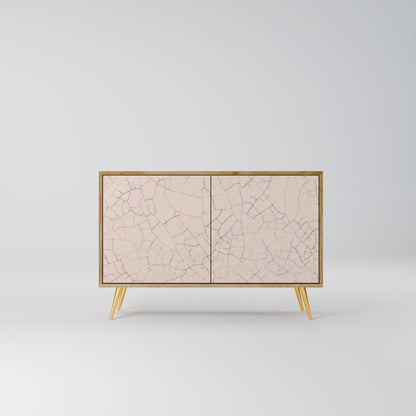 Credenza a 2 ante CERAMIC TEXTURE effetto rovere