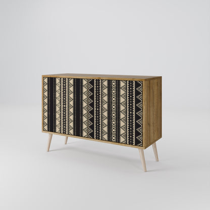 AZTEC 2-Door Sideboard in Oak Effect