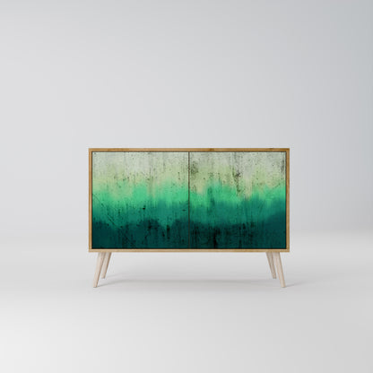 Credenza NORTHERN LIGHTS a 2 ante in effetto rovere