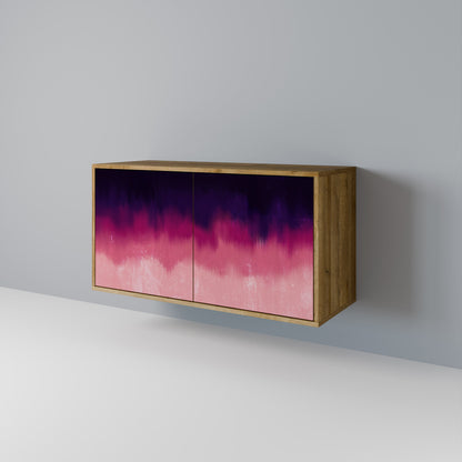 Credenza AURORA BOREALIS a 2 ante in effetto rovere