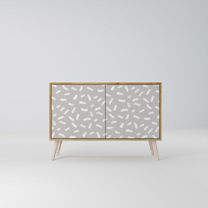 Credenza PASSING SECONDS a 2 ante in effetto rovere