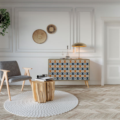 Credenza a 2 ante REFLECTION RANGE in effetto rovere