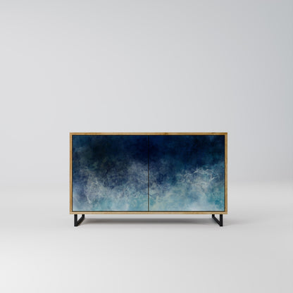Credenza a 2 ante CELESTIAL FALL in effetto rovere