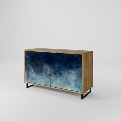 Credenza a 2 ante CELESTIAL FALL in effetto rovere