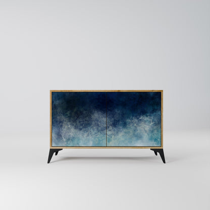 Credenza a 2 ante CELESTIAL FALL in effetto rovere