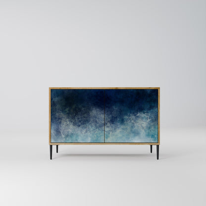Credenza a 2 ante CELESTIAL FALL in effetto rovere