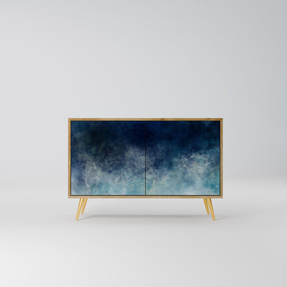 Credenza a 2 ante CELESTIAL FALL in effetto rovere