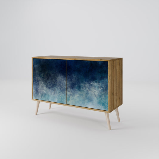 Credenza a 2 ante CELESTIAL FALL in effetto rovere