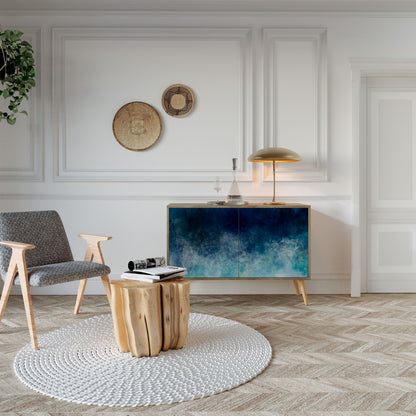 Credenza a 2 ante CELESTIAL FALL in effetto rovere