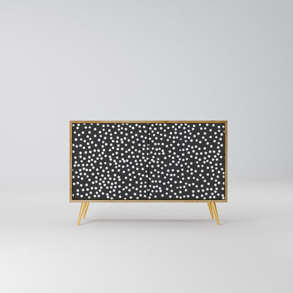 Credenza BLINDING LIGHTS a 2 ante in effetto rovere
