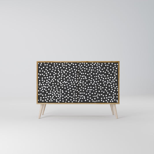 Credenza BLINDING LIGHTS a 2 ante in effetto rovere