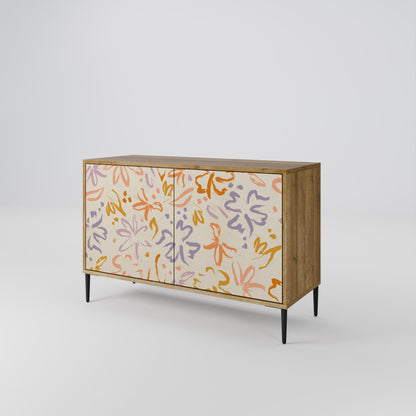SPRING WHIMSY 2-Door Sideboard in Oak Effect