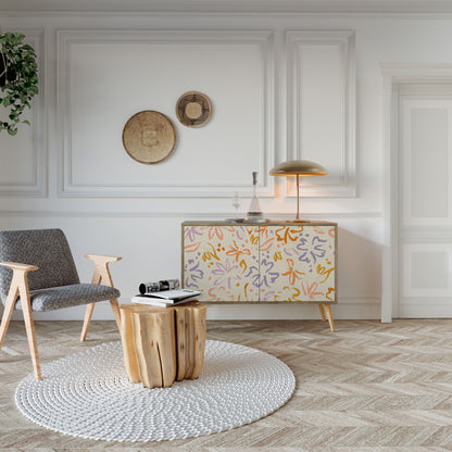 SPRING WHIMSY 2-Door Sideboard in Oak Effect