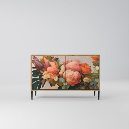 Credenza a 2 ante STYLISH BEAUTY in effetto rovere
