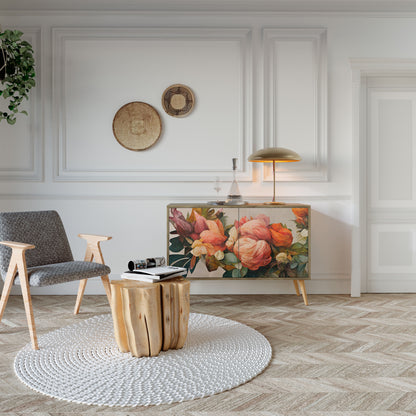 Credenza a 2 ante STYLISH BEAUTY in effetto rovere