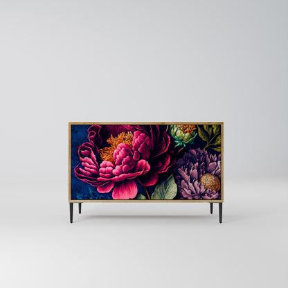 BLOOMING ELEGANCE 2-Door Sideboard in Oak Effect