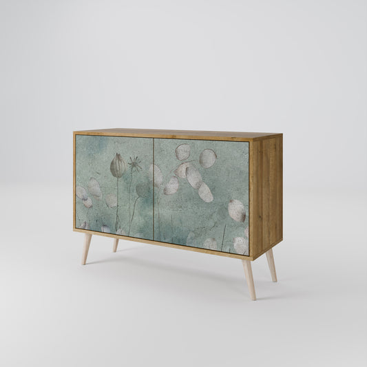 NIGHT LADY 2-Door Sideboard in Oak Effect