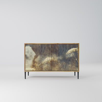 GENTLE POWER 2-Door Sideboard in Oak Effect