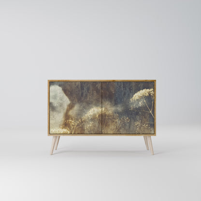 GENTLE POWER 2-Door Sideboard in Oak Effect