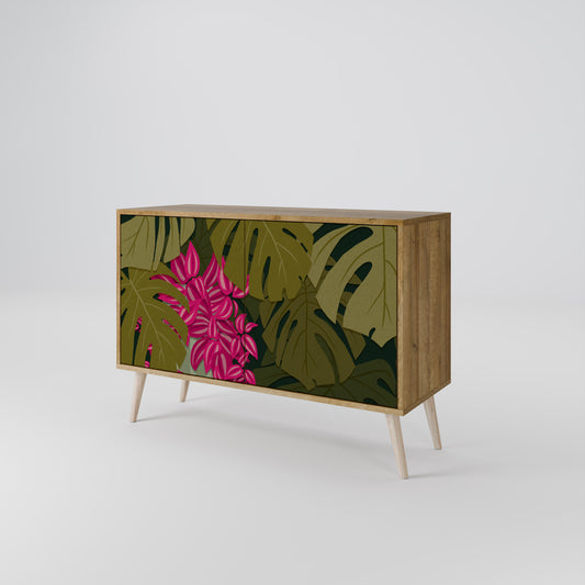 TROPICAL BEAUTY 2-Door Sideboard in Oak Effect